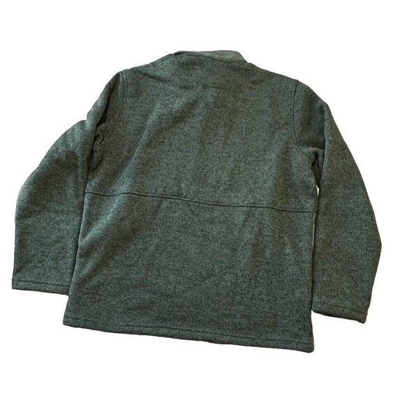 REEL LIFE Silver pine Green 1/4 Zip Barrel Curl Fleece- M NWT MSRP $70 - Picture 10 of 11